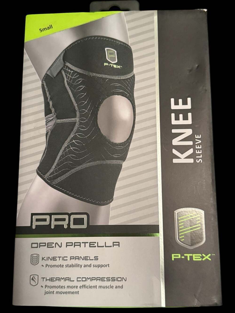 P-TEX PRO Open Patella Knee Sleeve - Size Small